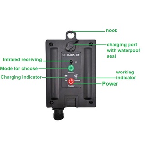 Vườn panel năng lượng mặt trời ngoài trời <span class=keywords><strong>LED</strong></span> giáng sinh đường phố trang trí bán kỳ nghỉ chuỗi ánh sáng ngân hàng điện không cần điện - Product Image 4