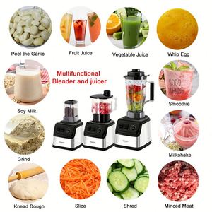 Mixeur Commercial Multifonctionnel 8-en-1 pour Fruits, Viandes et Ignames Pilées – Machine à Jus et Mixeur Électrique Tout-en-un du Fabricant - Product Image 6