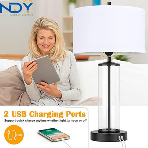 Hiện Đại Đơn Giản Sáng Tạo LED Thủy Tinh Pha Lê Bảng Đèn Sắt Cơ Thể Trang Trí Đèn Cho Phòng Khách Nghiên Cứu Phòng Ngủ Đầu Giường Đọc Sách - Product Image 4