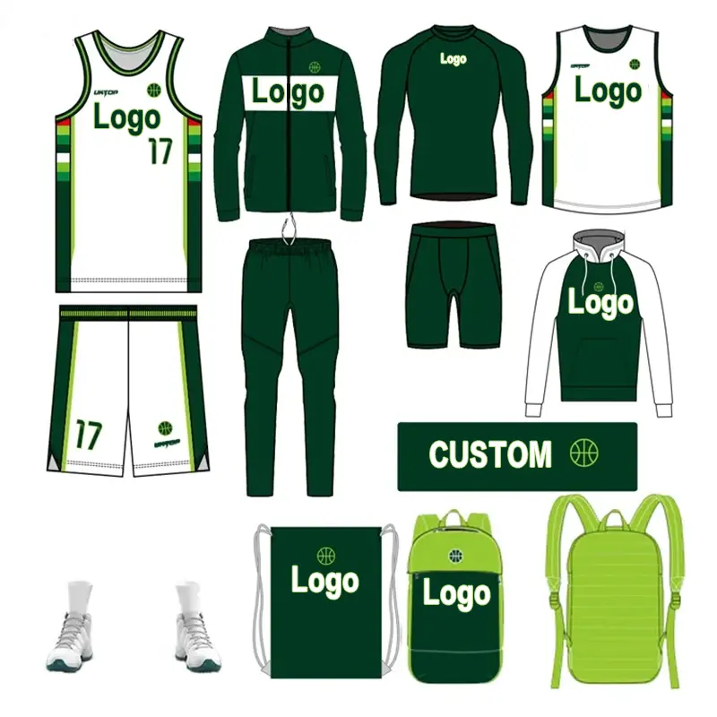 OEM Hersteller Top Stickerei Neueste Basketball Jersey Design Anzug Basketball Jersey Custom