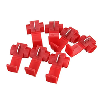 Connecteur de câblage T-Tap 22-18 AWG, borne femelle en cuivre isolée, 10A, contacts à broches écologiques