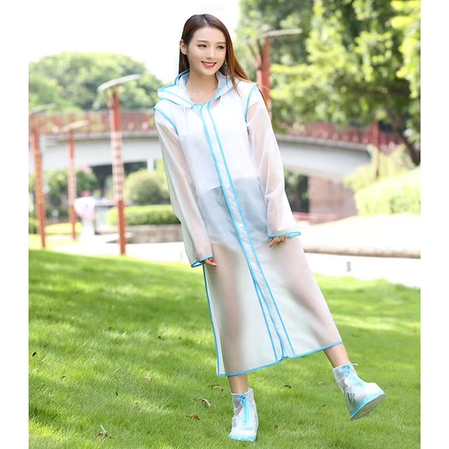 Imperméable imperméable en PVC transparent pour vous garder au