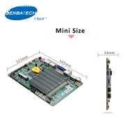 Carte mère industrielle EPIC-N42_2L 2 ports LAN Celeron J1900 DDR3L 6 USB 6 COM 12V SIM Mini-PCIE sans ventilateur 4 pouces