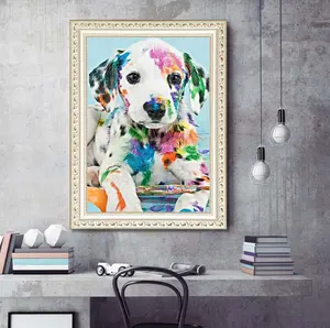 5D bricolage diamant peintures pleine perceuse broderie <span class=keywords><strong>dessin</strong></span> de conception animale pour la décoration de la maison - Product Image 1