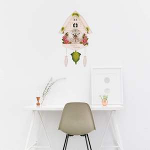 Quartz coucou horloge tenture murale coucou pendule horloge rétro coucou nichoir horloge murale pour la maison bureau mur affichage décoration - Product Image 2