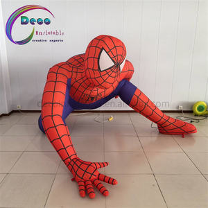 Publicité extérieure, figurines gonflables <span class=keywords><strong>Spiderman</strong></span>, modèle de taille de super-héros, statue pour la promotion - Product Image 4