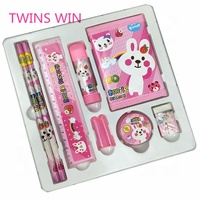 Coffret Cadeau de Crayons de Dessin Mignons à Thème Dessin Animé pour École, Vente Chaude en Amérique, Approvisionnement Direct Usine, Prix Bas