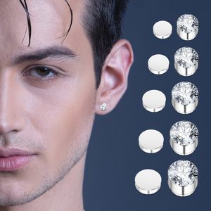 Magnetische Oorknopjes Voor Mannen Vrouwen Niet-Piercing Faux Kraakbeen <span class=keywords><strong>Helix</strong></span> Oorbel Cz Hypoallergene Clip Op Oorbel 3/4/5/6/7Mm - Product Image 1