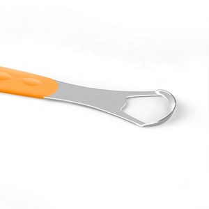 Pencuci Lidah Bentuk Sendok dari Baja Anti Karat Berkualitas Bedah, Ramah Lingkungan, Anti Selip, Dapat Digunakan Kembali, Warna Dapat Disesuaikan (Grosir) - Product Image 3