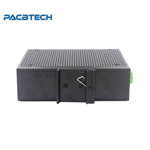 Conmutador de red Gigabit de 8 puertos industrial 2 * SFP Carril DIN Comunicación Ethernet Aplicaciones de red de stock 1G - Product Image 4