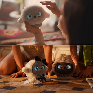 Kamomo Ropet Pro Robot Base Companion: Interazione Emotiva, Riconoscimento Facciale, Sensore Tattile, Giocattolo Intelligente per la Crescita, da Scrivania - Product Image 4