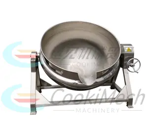Anniv. Sale: 5% off!Environmentally friendly and delicious large capacity gas can tilt sandwich pan,500L, potReal price!