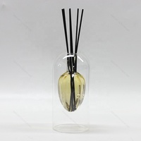 Nouvelle tendance, diffuseur de parfum en verre borosilicate à double paroi transparent, fond creux, pour la décoration de la maison