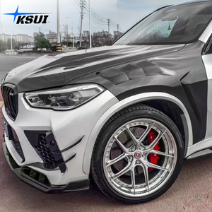 Parafango Anteriore in Fibra di Carbonio, Protezione Laterale per <span class=keywords><strong>BMW</strong></span> <span class=keywords><strong>X5</strong></span> G05, <span class=keywords><strong>Accessori</strong></span> Auto in Fibra di Carbonio - Product Image 2