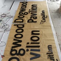 Letras Sólidas Pintadas de Acero Inoxidable 304 de Precisión |   Placas de Identificación Personalizadas para Interiores, Ecológicas y de Fácil Instalación