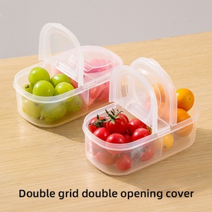 Multifunction Kitchen Fruit and Vegetable Preservation Refrigerator Transparent <b>Drawer</b> <b>Storage</b> <b>Box</b> Portable Fruit <b>Box</b> - Product Image 2