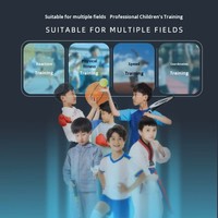 Équipement d'entraînement sportif multicolore pour la réflexion, la vitesse et l'agilité, avec lumières clignotantes, pour le basketball et la remise en forme
