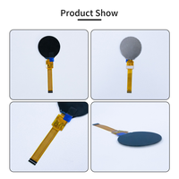 Écran LCD TFT couleur transparent de petite taille, rond, micro, de forme circulaire, haute résolution 1,6 pouce 400x400 Qspi