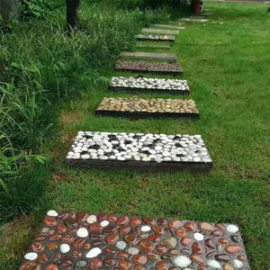 حجر حصى أسود مصقول عالي الجودة للمناظر الطبيعية والديكور، منتج صيني رائج - Product Image 6