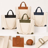 Bolsa de Lona de Marca 2026 de Gran Demanda, con Logotipo Personalizado a Color, Bolso Tote Resistente para Proveedores de Programas de Regalo en Tiendas Minoristas