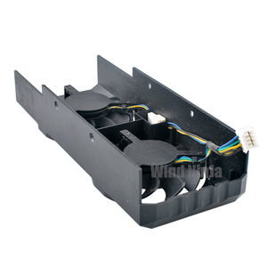 HA5010H12SF-Z DC12V 0,13A 4-Pin Flüssigkeitslager 70x70x15mm 5000U/min Grafikkarten-Lüfter <span class=keywords><strong>RX460</strong></span> RX550 RX560 2GB 4GT LP 18,2CFM - Product Image 4