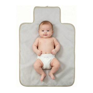 <span class=keywords><strong>Cambiador</strong></span> de Pañales Plegable de Felpa, Tapete <span class=keywords><strong>Portátil</strong></span> para Viajes, Lavable y Fácil de Limpiar - Product Image 5