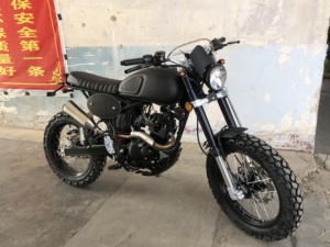 Moto Classique Rétro EURO4/GS125 avec Moteur Scrambler - Product Image 3