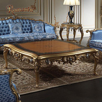 Canapé inclinable de luxe en tissu de style royal européen 3+2+1, ensemble de housses de canapé en bois massif rembourré de mousse pour villa, personnalisable