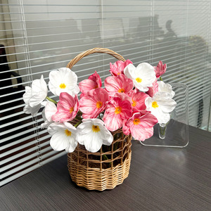 Artificial Poppy Flowers White Pink High Simulation <b>Wedding</b> Home Decoration <b>Props</b> - Product Image 1
