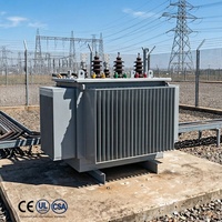 Fournisseur de transformateurs industriels MT et HT, transformateur immergé dans l'huile triphasé, élévateur et abaisseur de tension, 100 kVA, 400 kVA