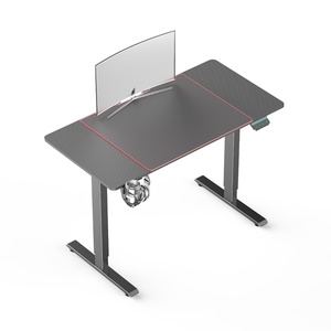 Bureau de travail électrique réglable en hauteur, pour travailler debout ou assis, idéal pour le gaming - Product Image 2