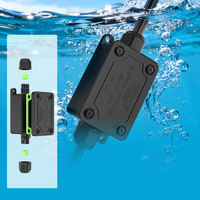 Boîtier de jonction étanche IP68 à 2 bornes, 450V 17.5A, en laiton PA66, connecteur électrique extérieur souterrain avec certification CE