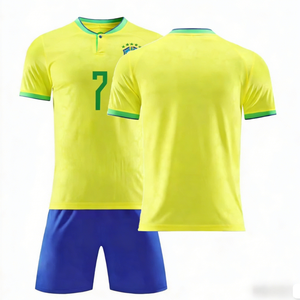 定制足球 T 恤 Camiseta De Futbol 速干透气复古版 免运费 足球球衣 - Product Image 2