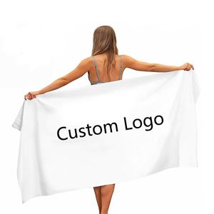 Sand Free <b>Microfiber</b> <b>Towel</b>, Custom Design Logo Printed Soft <b>Beach</b> <b>Towel</b> - Product Image 1