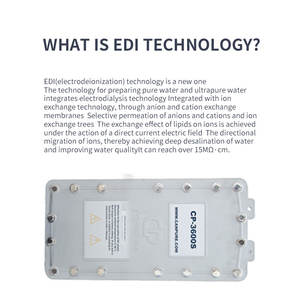 Industriële zware-duty roestvrijstalen 3-traps ontziltingsinstallatie waterbehandelingssysteem handmatige stroombron 10000L/H - Product Image 3