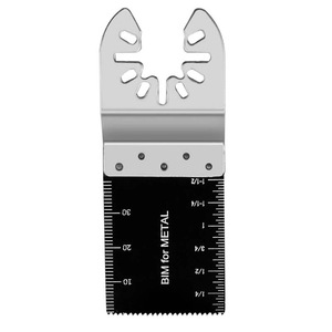 Scie vibrante multi-usages industrielle bi-métallique 34 mm 120T, découpe universelle du bois, OEM Wokwell QH-1004HSK - Product Image 2