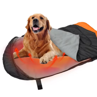 Sac de couchage électrique personnalisable pour chien, imperméable, chaud et pliable, idéal pour les voyages, le camping, la randonnée et le trekking, ajustable