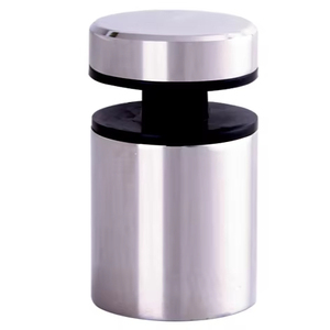 Thép Không Gỉ Hiện Đại Có Thể Điều Chỉnh Đứng Kính Kẹp Khách Sạn Đã Được Phê Duyệt Lan Can Cho Cầu Thang Ban Công Biệt Thự Căn Hộ Sử Cửa-Nước Gỉ - Product Image 1