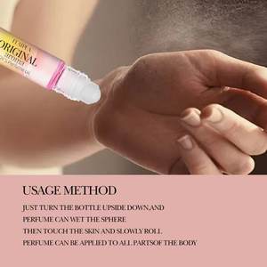 Perfume de fragancia floral de vainilla para mujer, popular en el mercado internacional, 10 ml, fórmula sin alcohol, aroma suave y duradero. - Product Image 3