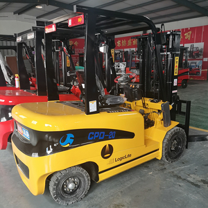 Robusto chino nuevo precio de fábrica 2 toneladas hidráulico 4WD pequeña carretilla elevadora eléctrica batería de litio carretilla elevadora a la venta - Product Image 5