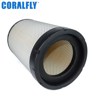 Elemento Filtrante de Alta Eficiencia AF26557 AF26558 para Maquinaria de Construcción, Filtro de Aire AF26557 AF26558 15150-69 E320b 17220-5aa-a00 - Product Image 4