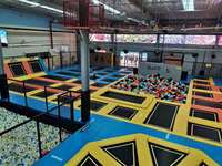 Cama Elástica Rectangular Grande para Niños, Trampolín para Adultos con Gran Foso de Espuma, Venta de Trampolines