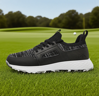 Chaussures de golf en maille légère pour hommes, baskets de performance imperméables pour l'entraînement des golfeurs