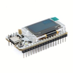 868-915 แบนด์ WIFI LoRa SX1262 ESP32 LoT โมดูล 0.96 นิ้วจอแสดงผล OLED โมดูล LoRa ESP32 บอร์ดพัฒนา - Product Image 2