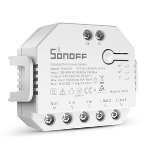 Interruptor Inteligente SONOFF DUALR3 Lite con Doble Relé, Medición de Energía Bidireccional, Almacenamiento en la Nube y Tarjeta de Memoria - Product Image 4