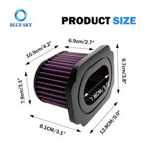 Filtre à air 1WS-14450-00 pour Yamaha <span class=keywords><strong>MT</strong></span>-<span class=keywords><strong>07</strong></span> MT07 2014-2023 / FZ-<span class=keywords><strong>07</strong></span> FZ07 2015-2017 YZF R7 <span class=keywords><strong>2022</strong></span> 2023 / XSR700 2016-2023 / Tenere 700 - Product Image 3