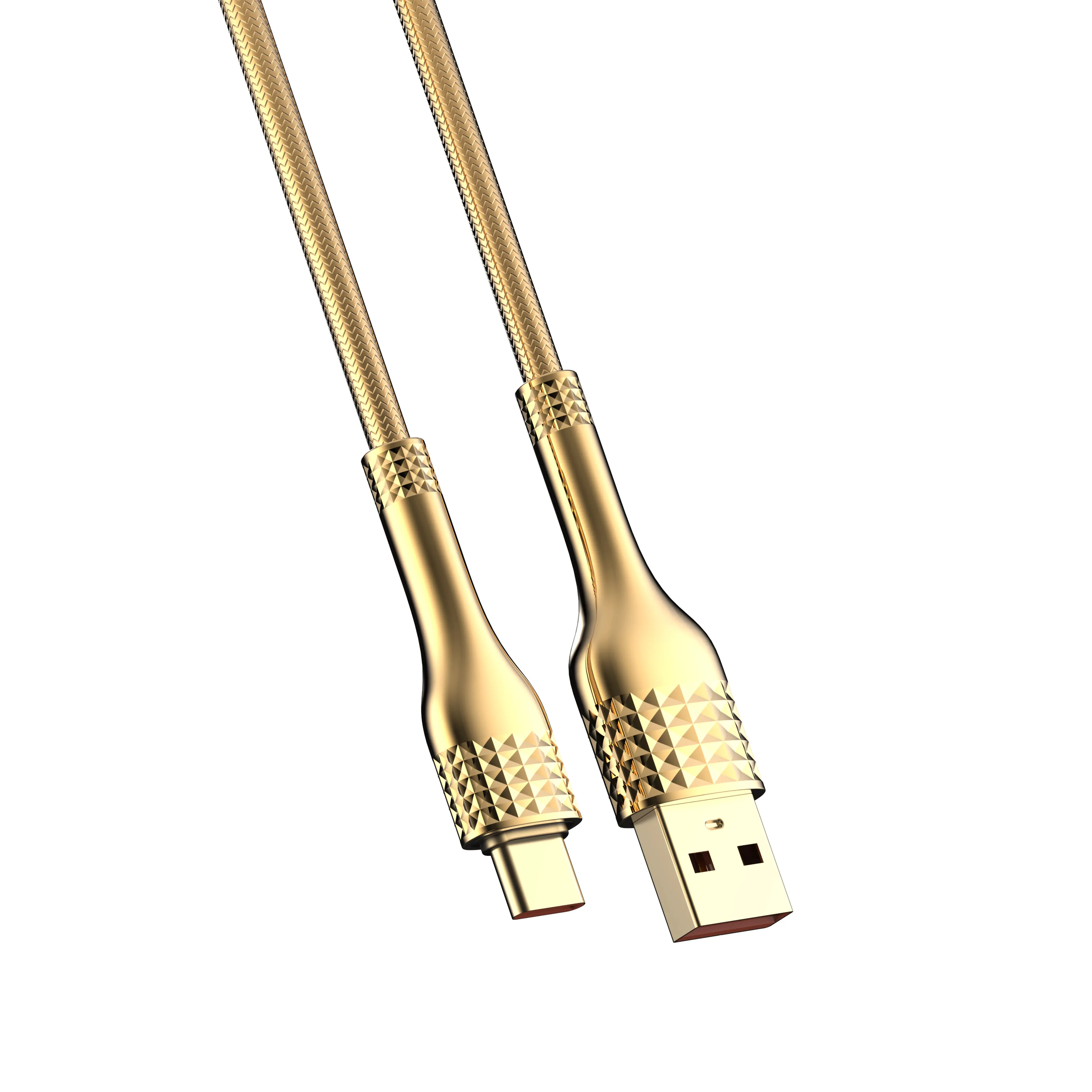 LDNIO LS651 Ultra starkes 1M 2M Datenkabel TPE-Buchsen kabel Aluminium folie PVC-Schnelllade-USB-Kabel Für Samsung Huawei