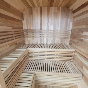 Sauna en bois haut de gamme <span class=keywords><strong>pour</strong></span> la maison, <span class=keywords><strong>spa</strong></span> extérieur <span class=keywords><strong>pour</strong></span> <span class=keywords><strong>4</strong></span> personnes, sauna en forme de cube, sauna à vapeur <span class=keywords><strong>pour</strong></span> la relaxation - Product Image 6