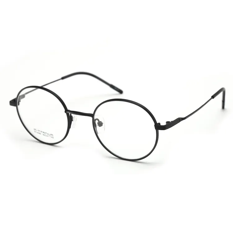 Factory Patent Design 100% Titanium Glasses Eyewear Optical Frame For Ladies Men