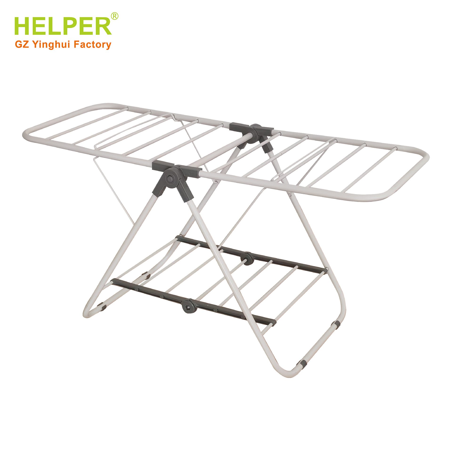 16-tube drying rack - gray